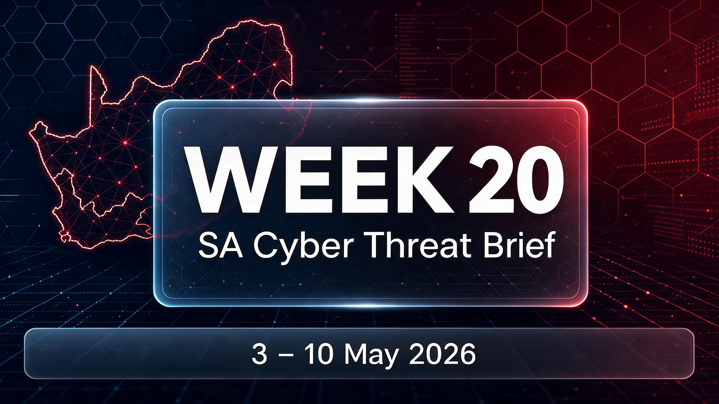 Week 20 2026 Threat Intelligence Report – South Africa